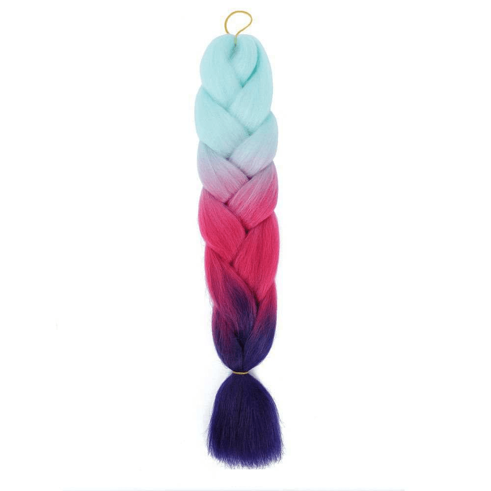 Color Braids Blueberry