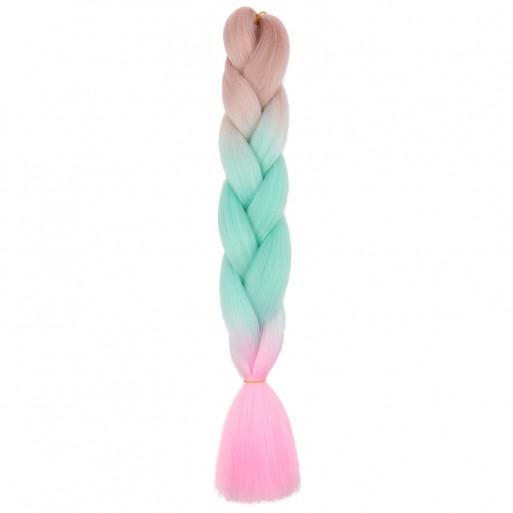 Color Braids Gummy Bear